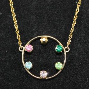 14K GF Vintage Gold Filled Pendant Chain